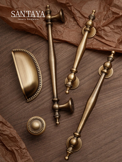 Bronze Antique Brass Cabinet Handles & Knobs