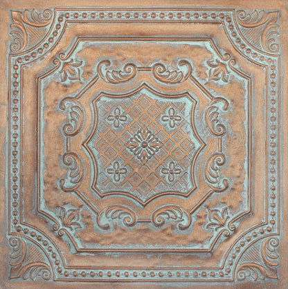 Faux Tin Ceiling Tiles & Wall Panels (24"x24" PVC) PL04