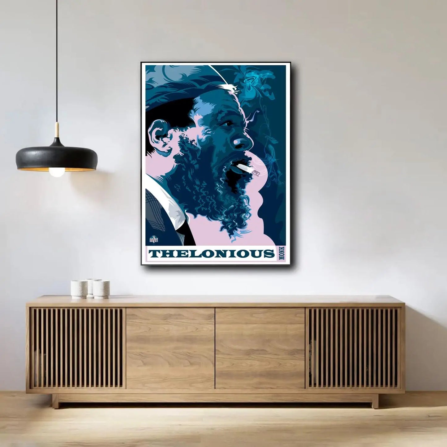 Thelonious Monk Jazz Art Poster