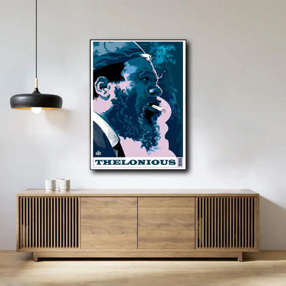 Thelonious Monk Jazz Art Poster