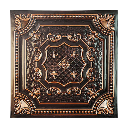 10PCS Vintage Pattern Tin Ceiling Tiles