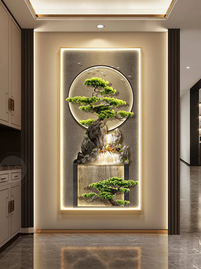 Modern Luxury Corridor & Living Room Mural Painting