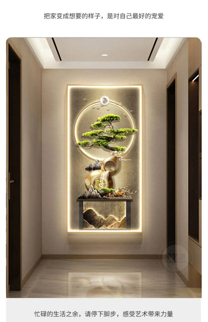 Modern Luxury Corridor & Living Room Mural Painting