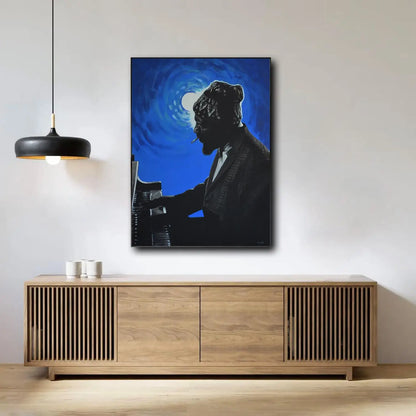 Thelonious Monk Jazz Art Poster