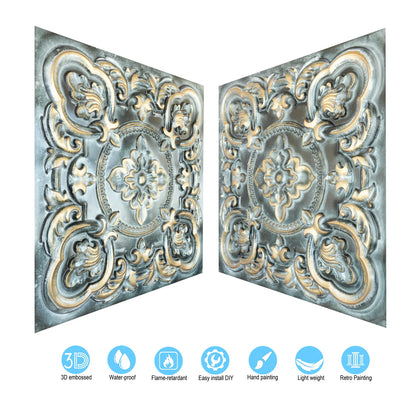 Pressed Tin 3D Ceiling Tiles