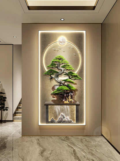 Modern Luxury Corridor & Living Room Mural Painting