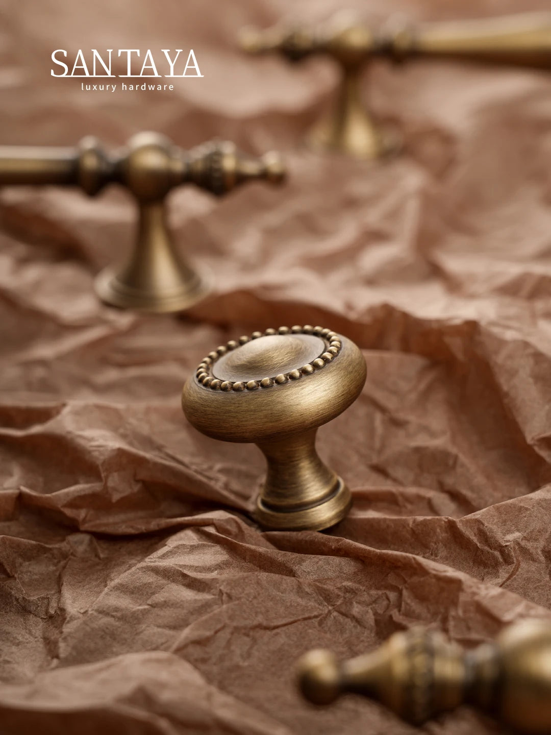 Bronze Antique Brass Cabinet Handles & Knobs