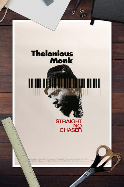 Thelonious Monk Jazz Art Poster