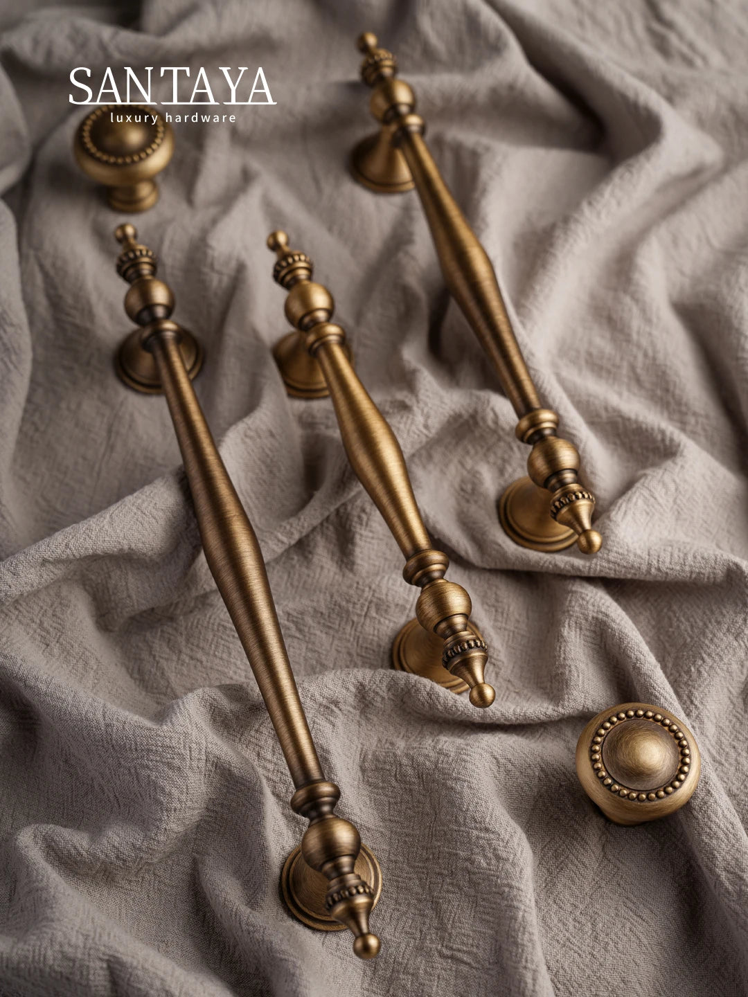 Bronze Antique Brass Cabinet Handles & Knobs