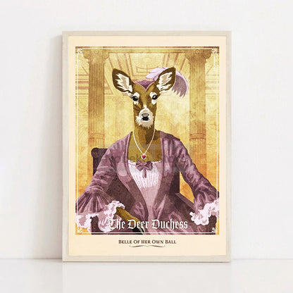 Gilded Age Animal Portraits Canvas Art