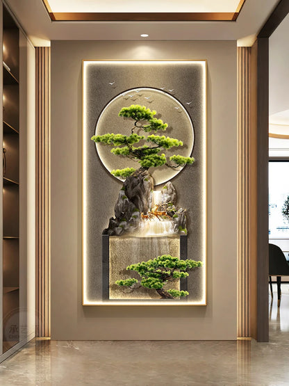 Modern Luxury Corridor & Living Room Mural Painting