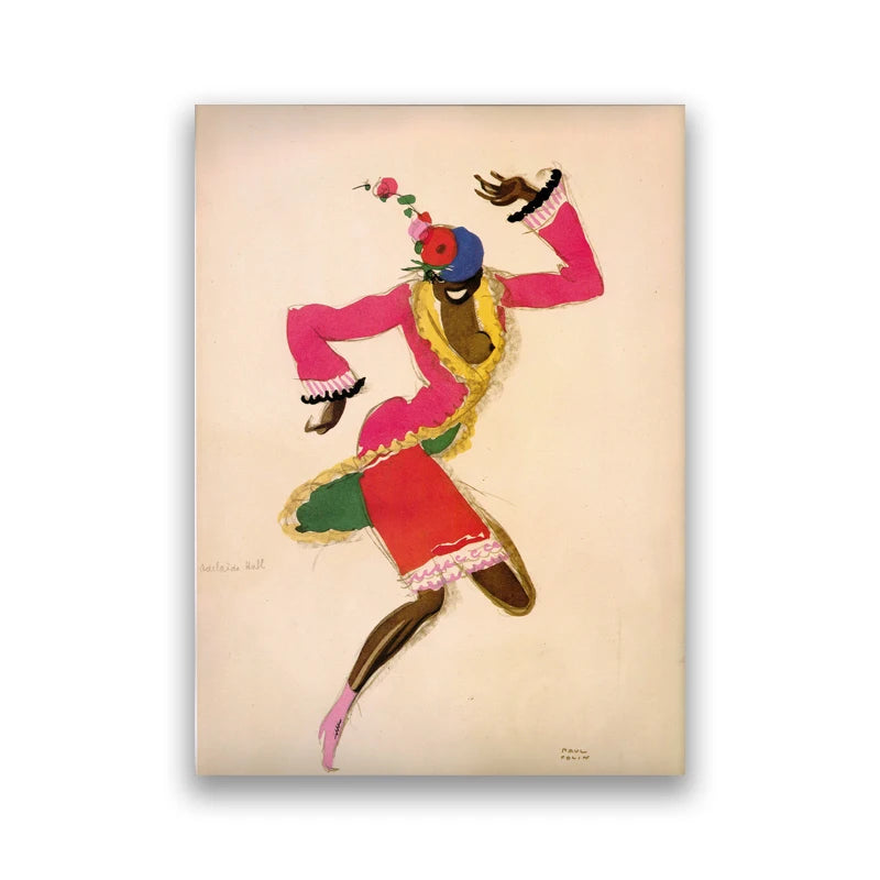 1927 Josephine Baker Canvas Art